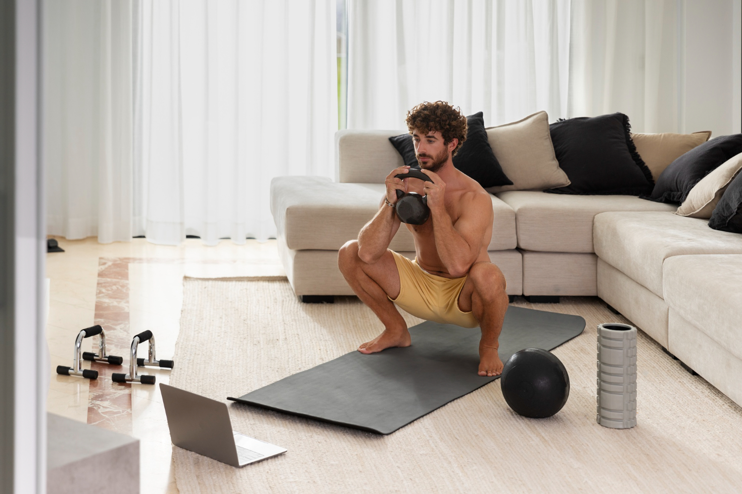 Rutina de entrenamiento en casa